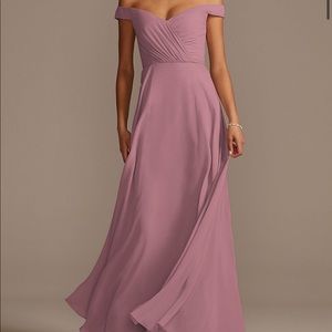 Off the Shoulder Bridesmaid Dress
DAVID'S BRIDAL